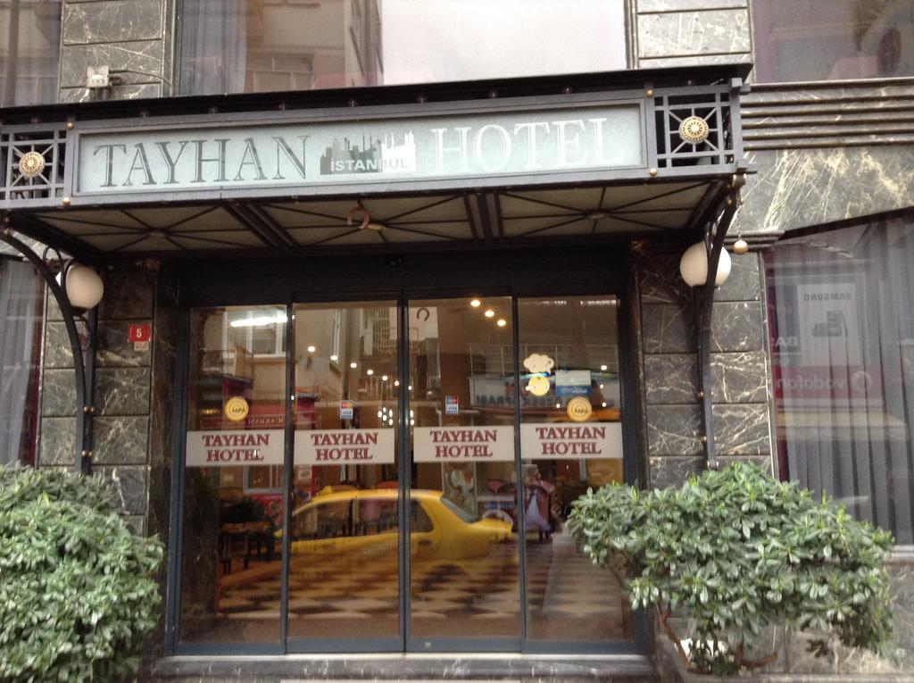 Tayhan Hotel Istambul Exterior foto