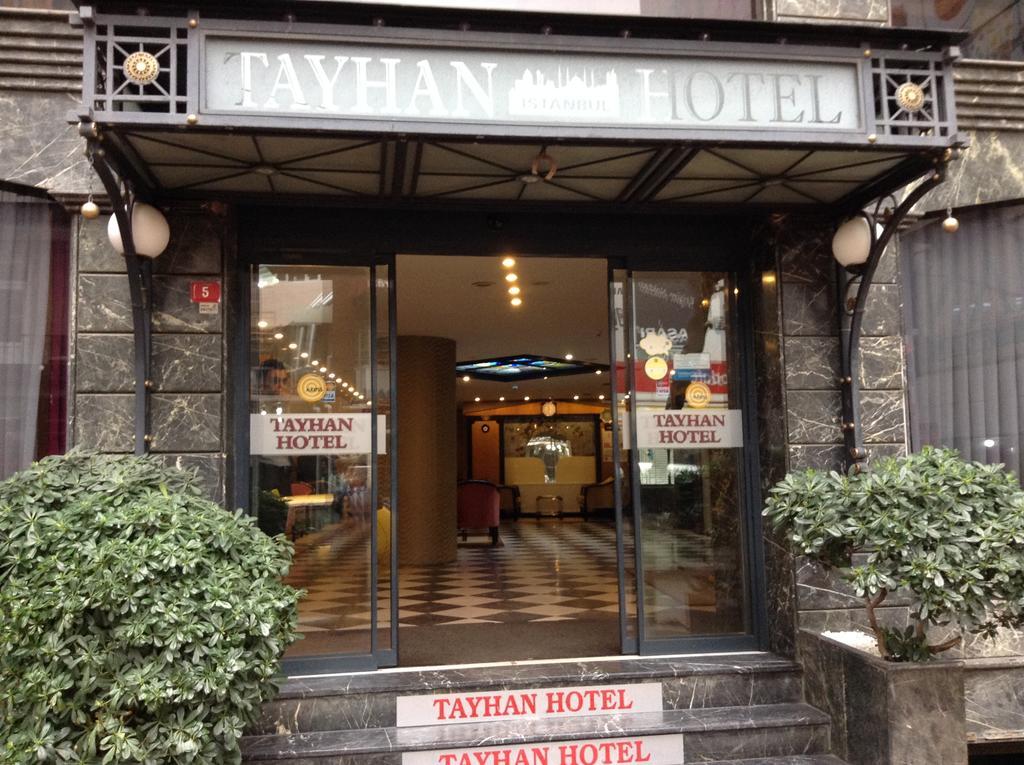 Tayhan Hotel Istambul Exterior foto